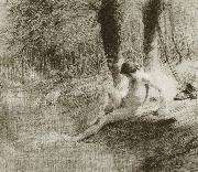 Jean Francois Millet Study of barther china oil painting artist